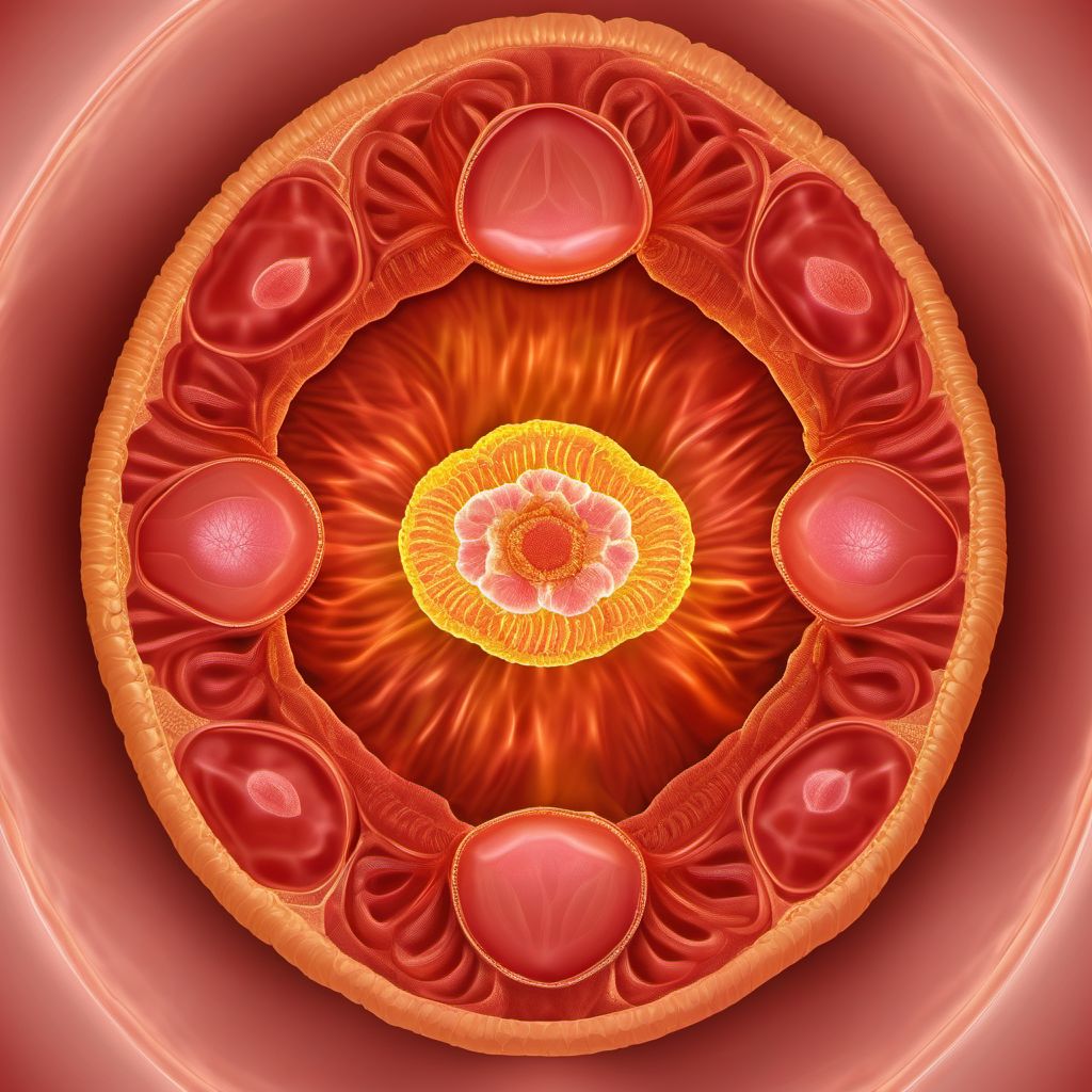 Perinatal digestive system disorder, unspecified digital illustration