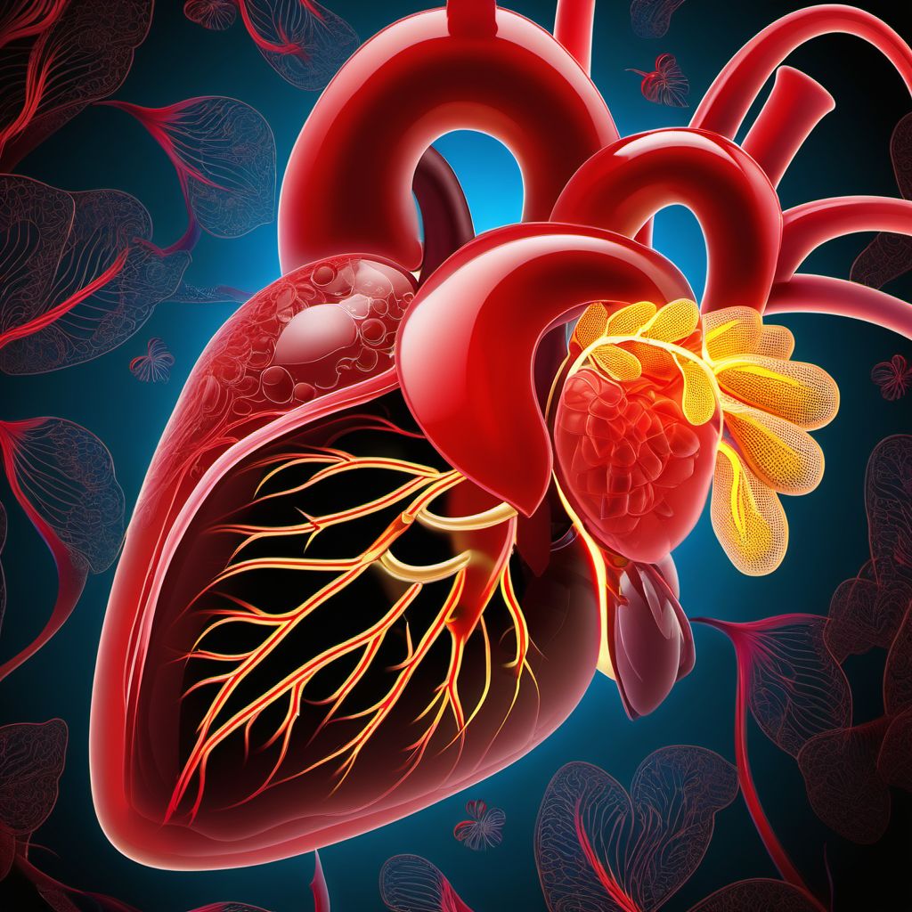Heartburn digital illustration