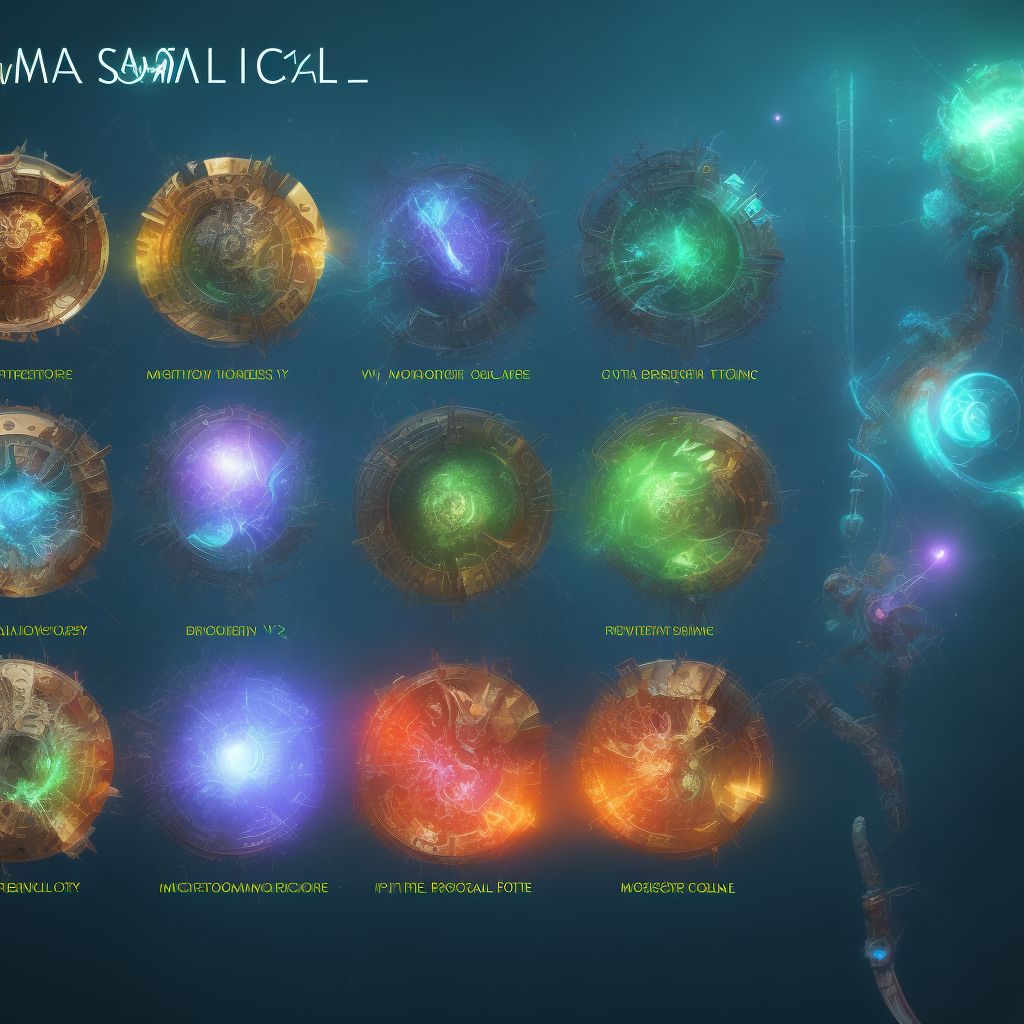 Coma scale, best motor response digital illustration