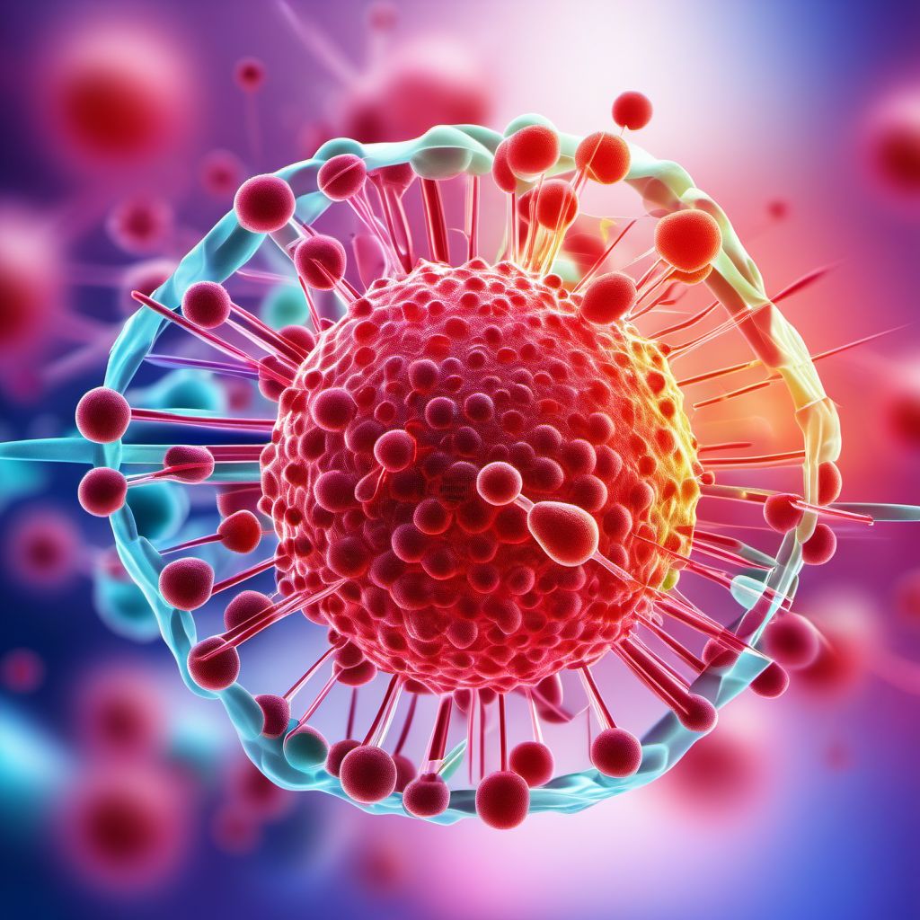 Inconclusive laboratory evidence of human immunodeficiency virus [HIV] digital illustration