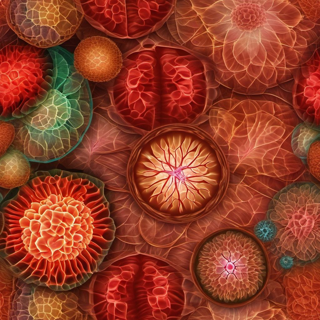 Abnormal findings in specimens from other organs, systems and tissues digital illustration