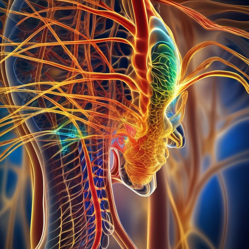 Abnormal results of function studies of peripheral nervous system and special senses digital illustration