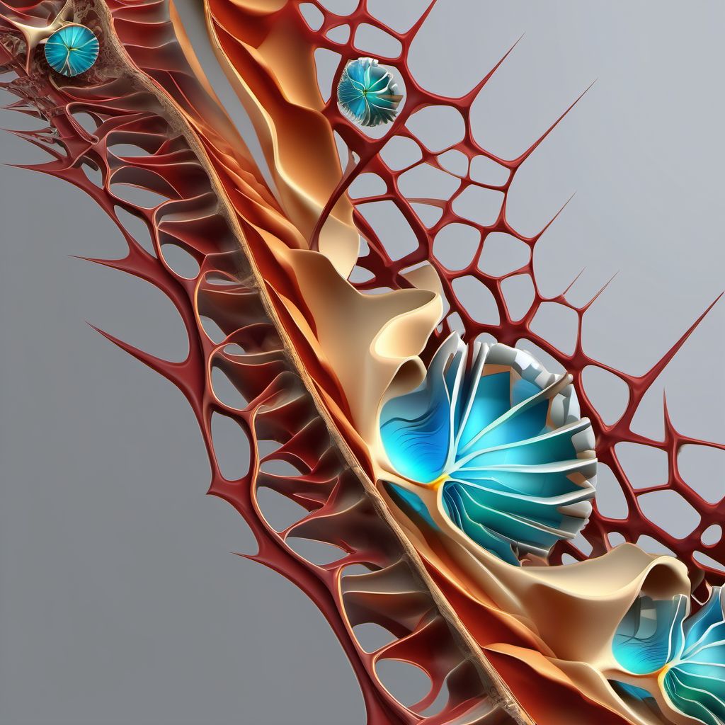 Other fracture of occiput, unspecified side digital illustration