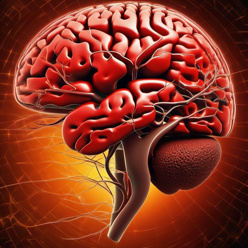 Contusion and laceration of cerebrum, unspecified, with loss of consciousness greater than 24 hours without return to pre-existing conscious level with patient surviving digital illustration