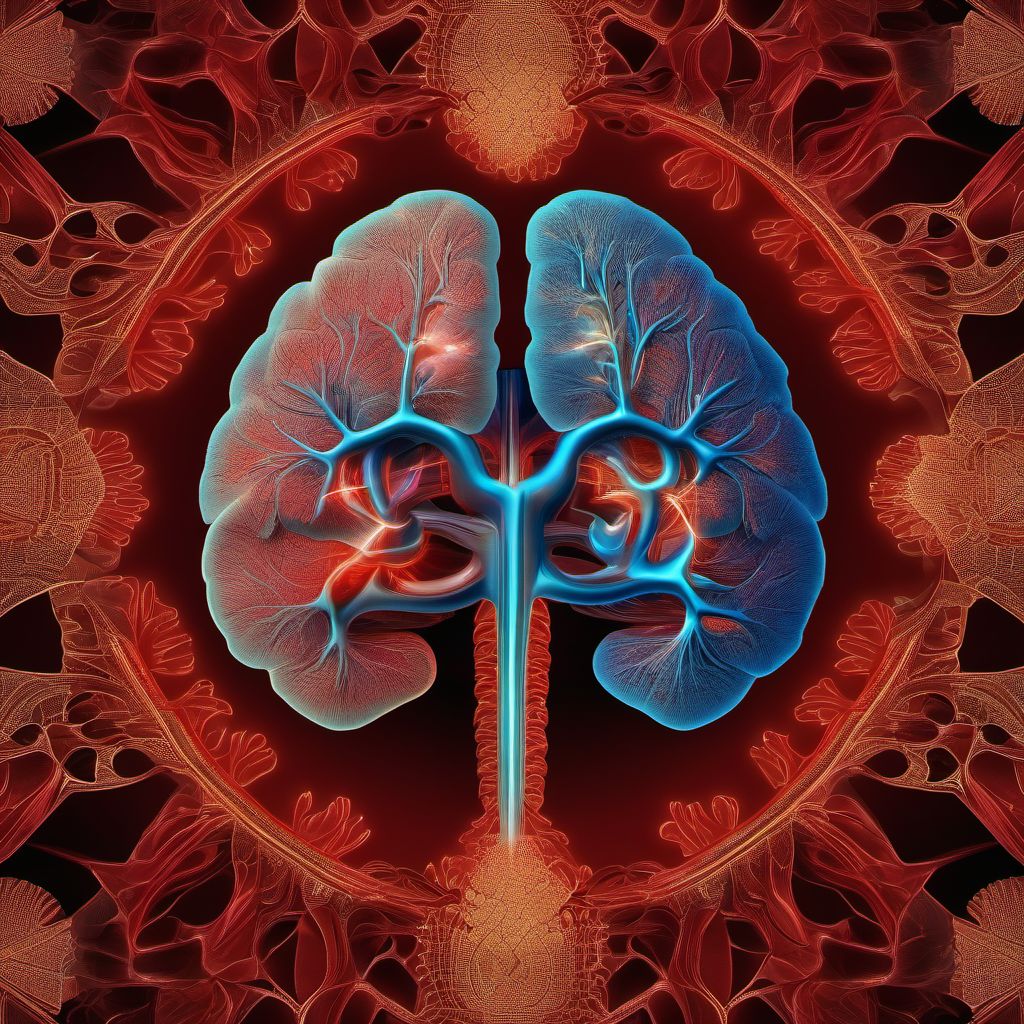 Traumatic hemorrhage of left cerebrum with loss of consciousness of 30 minutes or less digital illustration