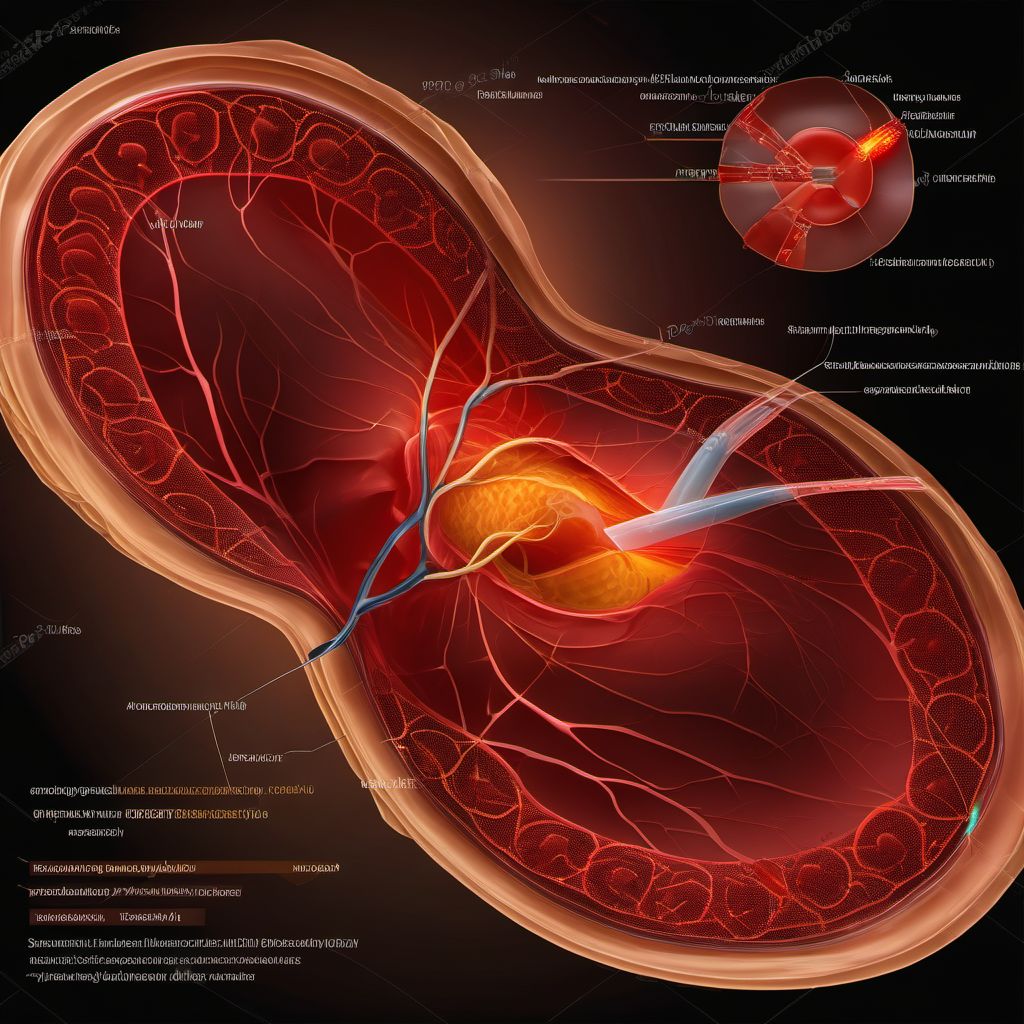 Epidural hemorrhage with loss of consciousness of 6 hours to 24 hours digital illustration