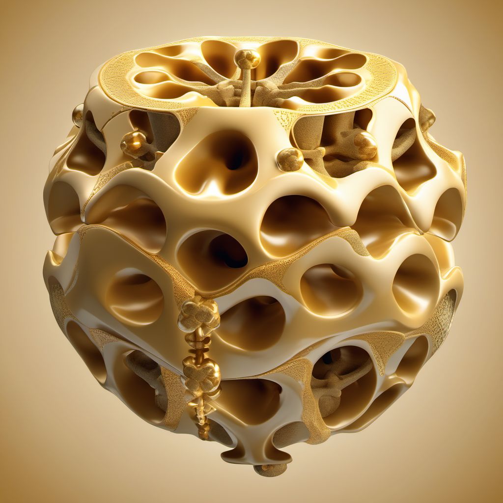 Subluxation of C5/C6 cervical vertebrae digital illustration