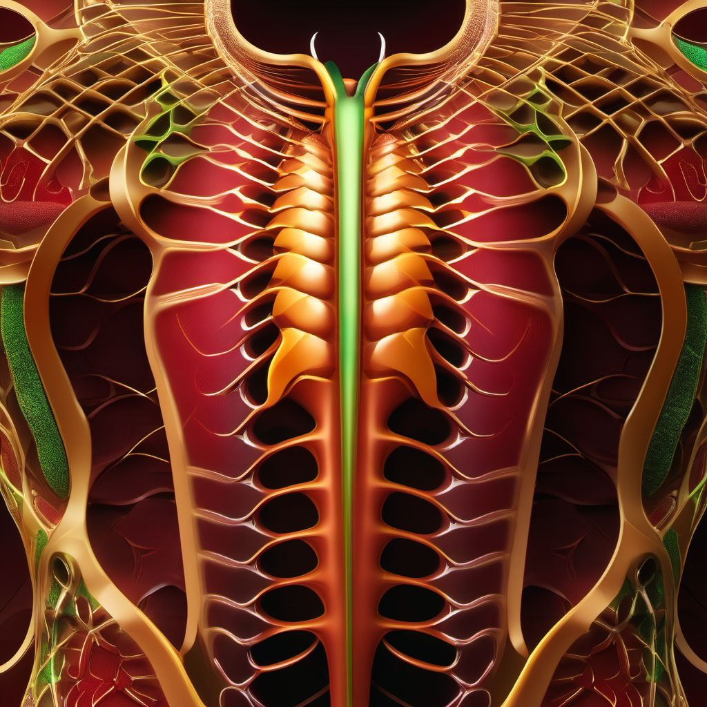 Contusion of front wall of thorax digital illustration