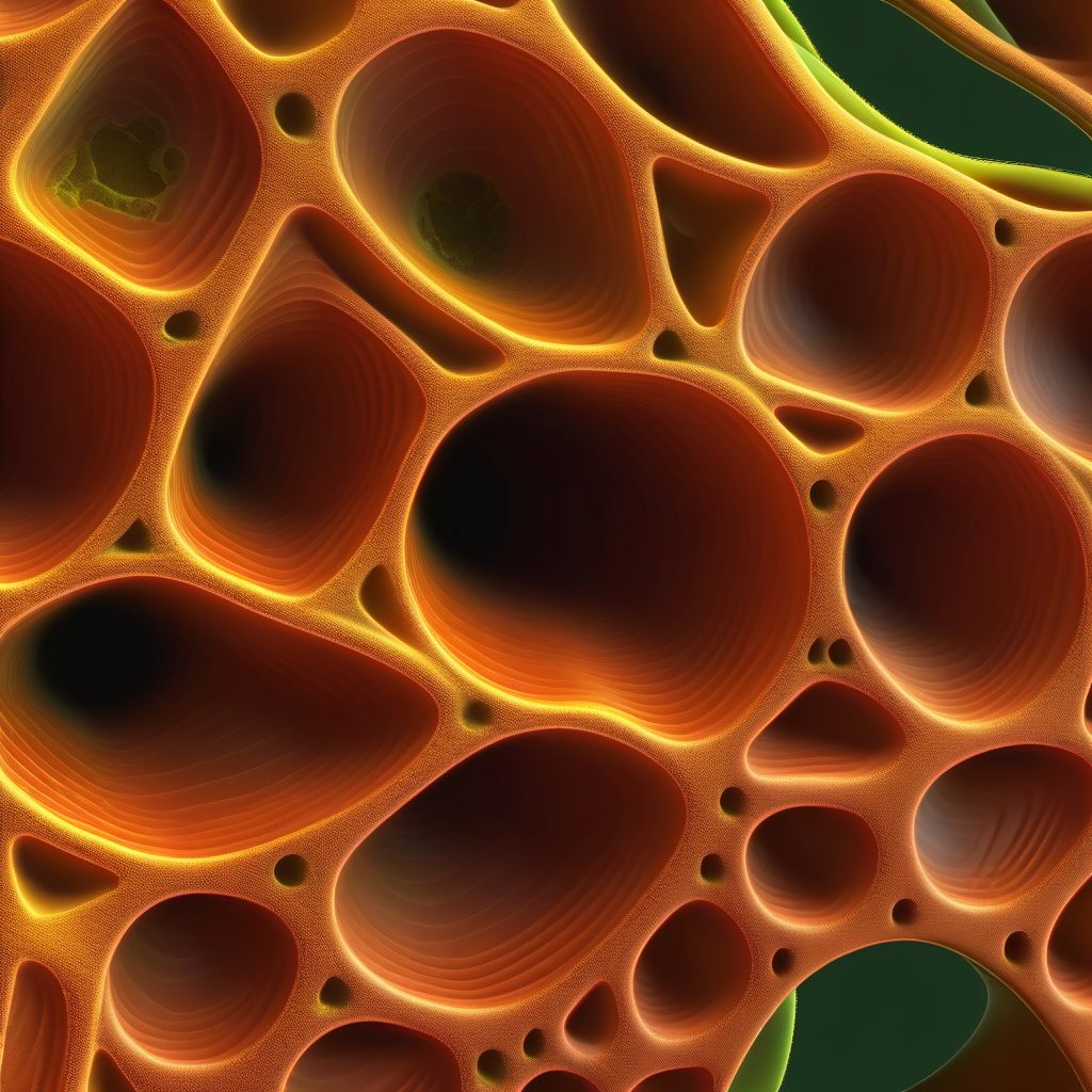 Blister (nonthermal) of unspecified front wall of thorax digital illustration