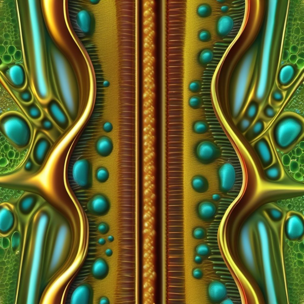 Blister (nonthermal) of unspecified back wall of thorax digital illustration