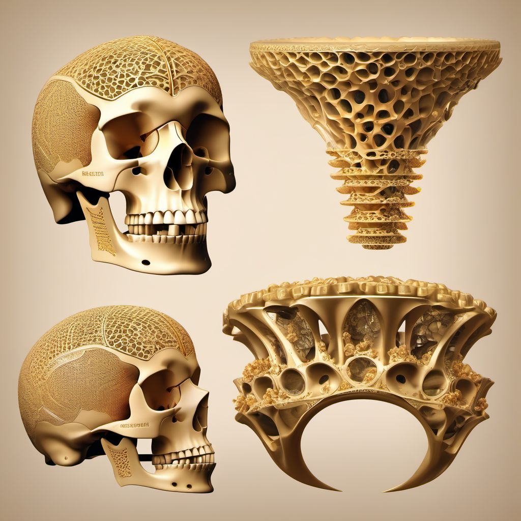 Subluxation and dislocation of thoracic vertebra digital illustration