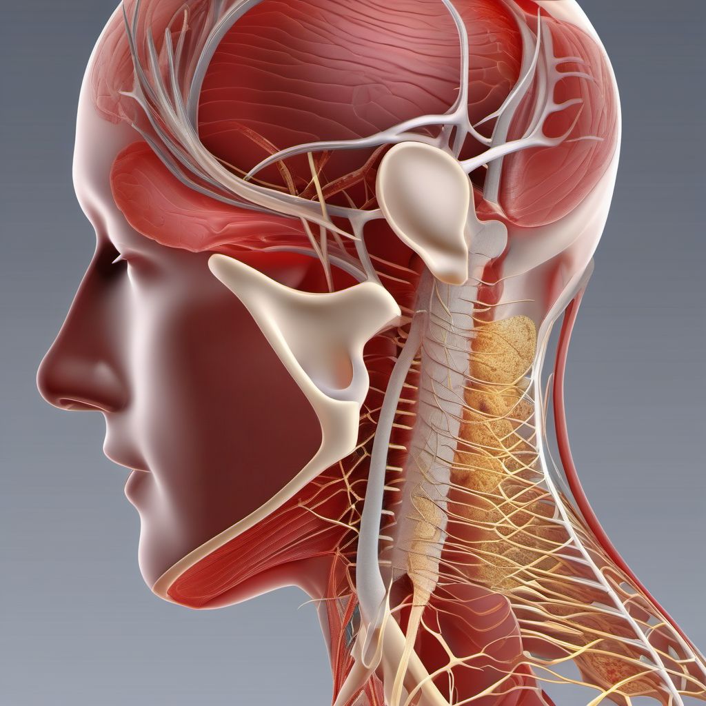 Other specified injury of innominate or subclavian vein digital illustration