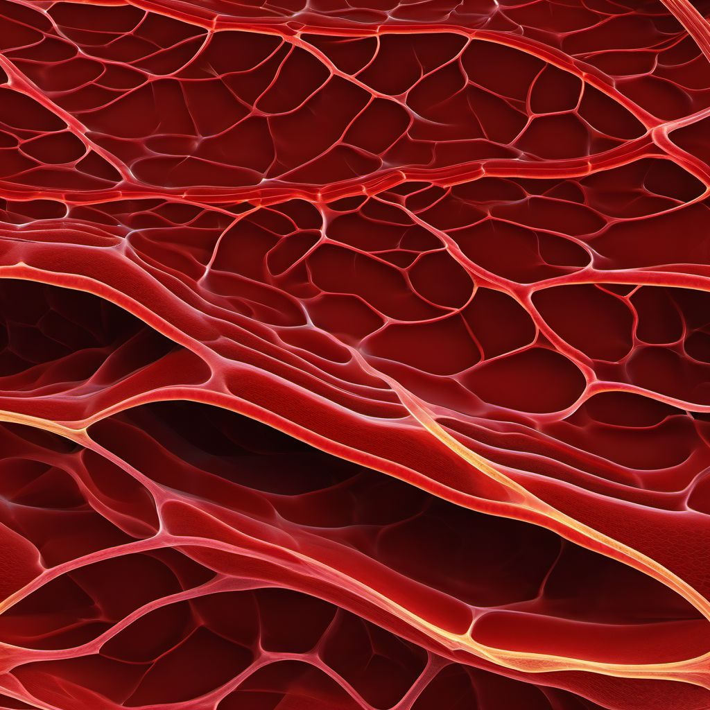 Other specified injury of intercostal blood vessels, unspecified side digital illustration