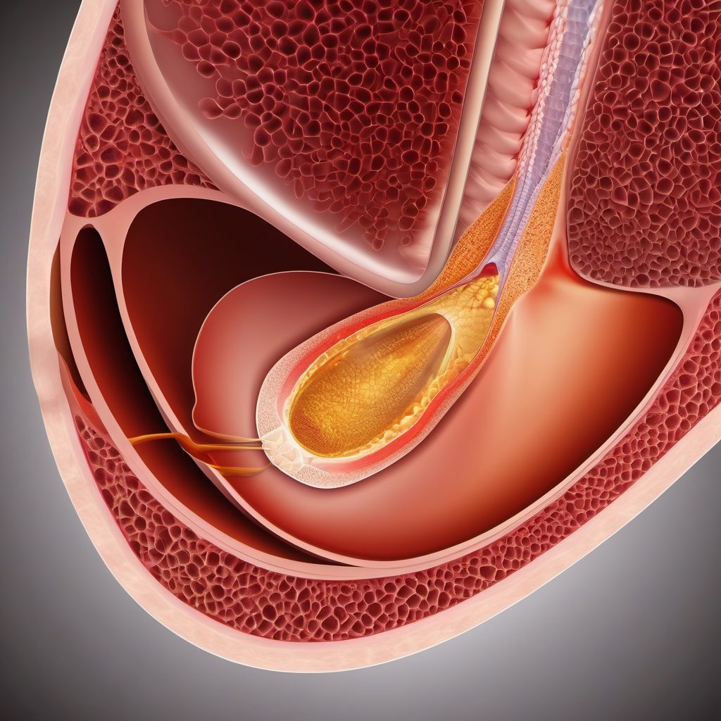 Unspecified open wound of abdominal wall, left lower quadrant without penetration into peritoneal cavity digital illustration