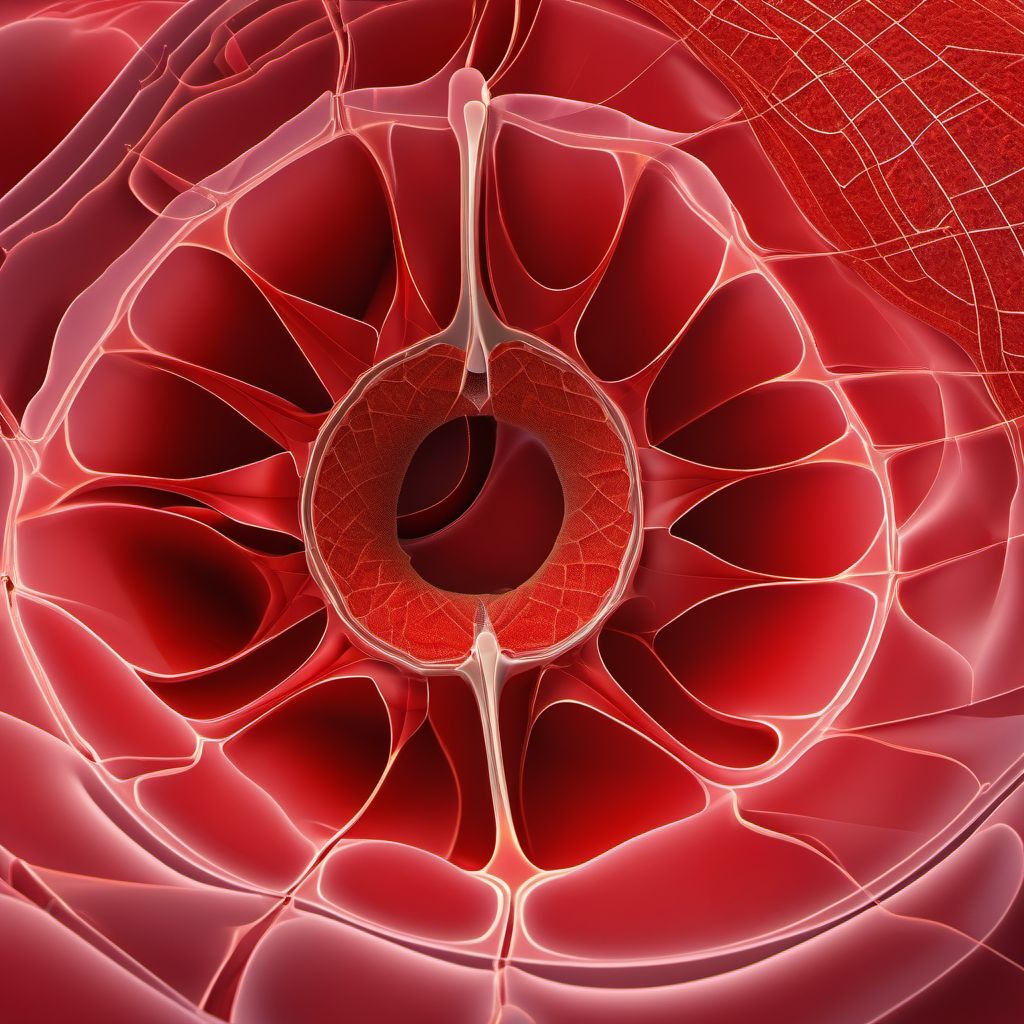 Laceration without foreign body of abdominal wall, unspecified quadrant without penetration into peritoneal cavity digital illustration