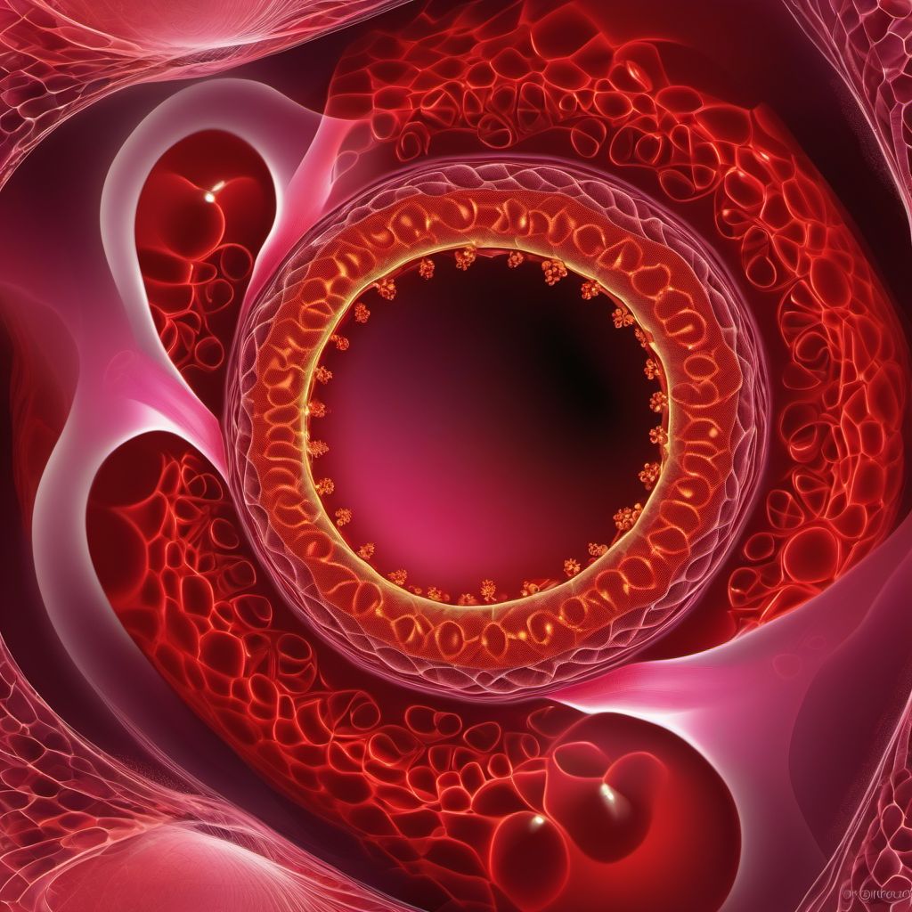 Contusion of ovary, unspecified digital illustration