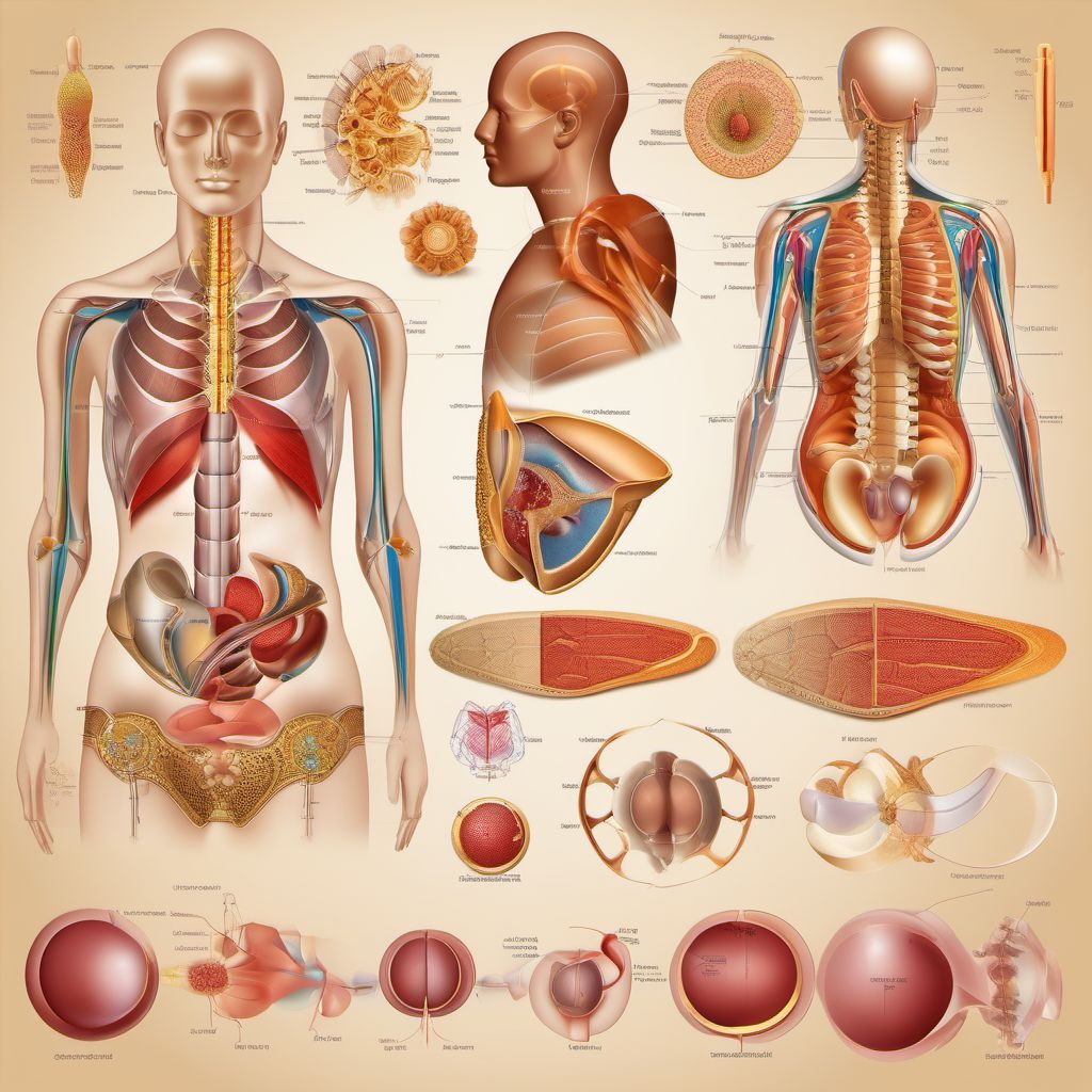 Other and unspecified injuries of abdomen, lower back, pelvis and external genitals digital illustration