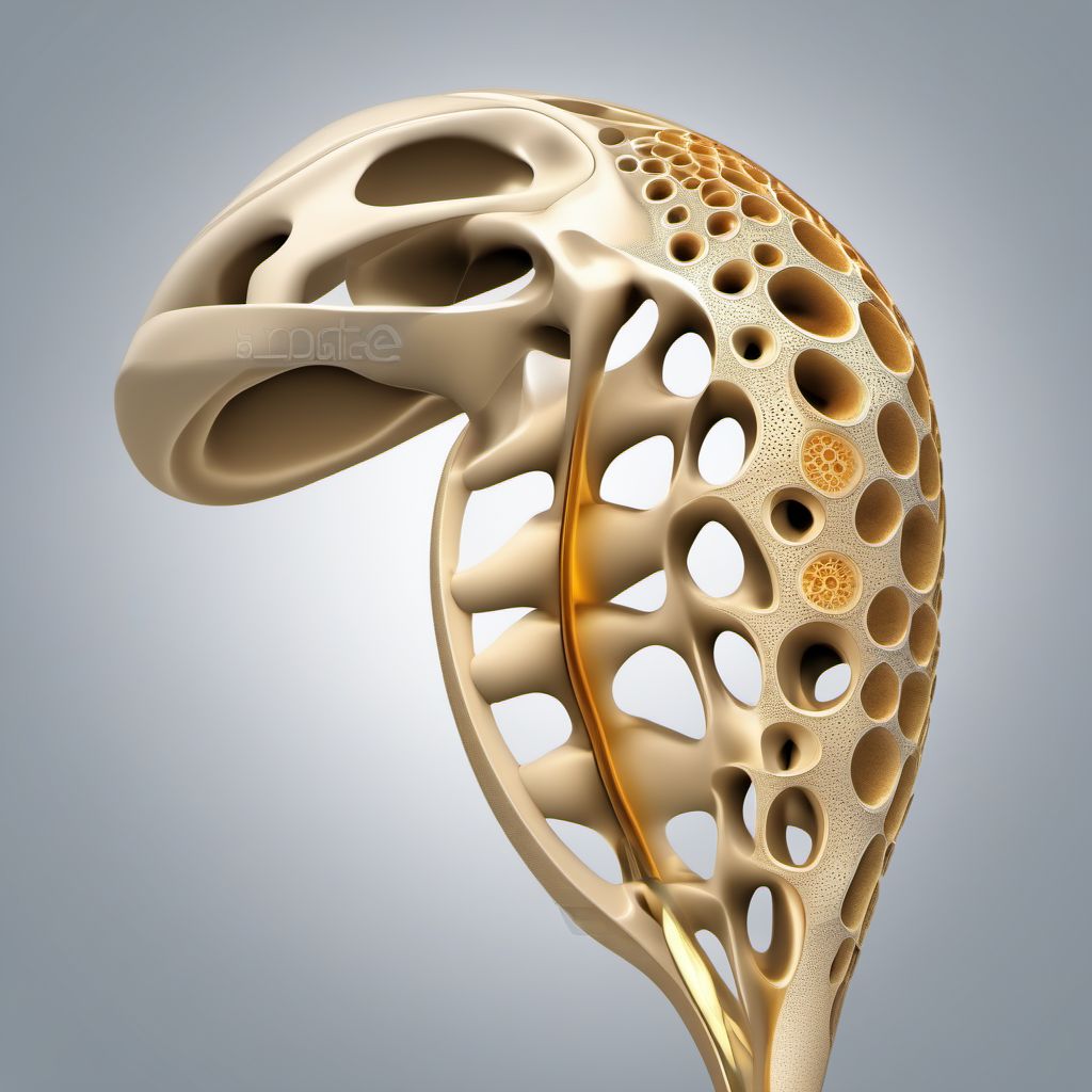 Posterior subluxation and dislocation of humerus digital illustration