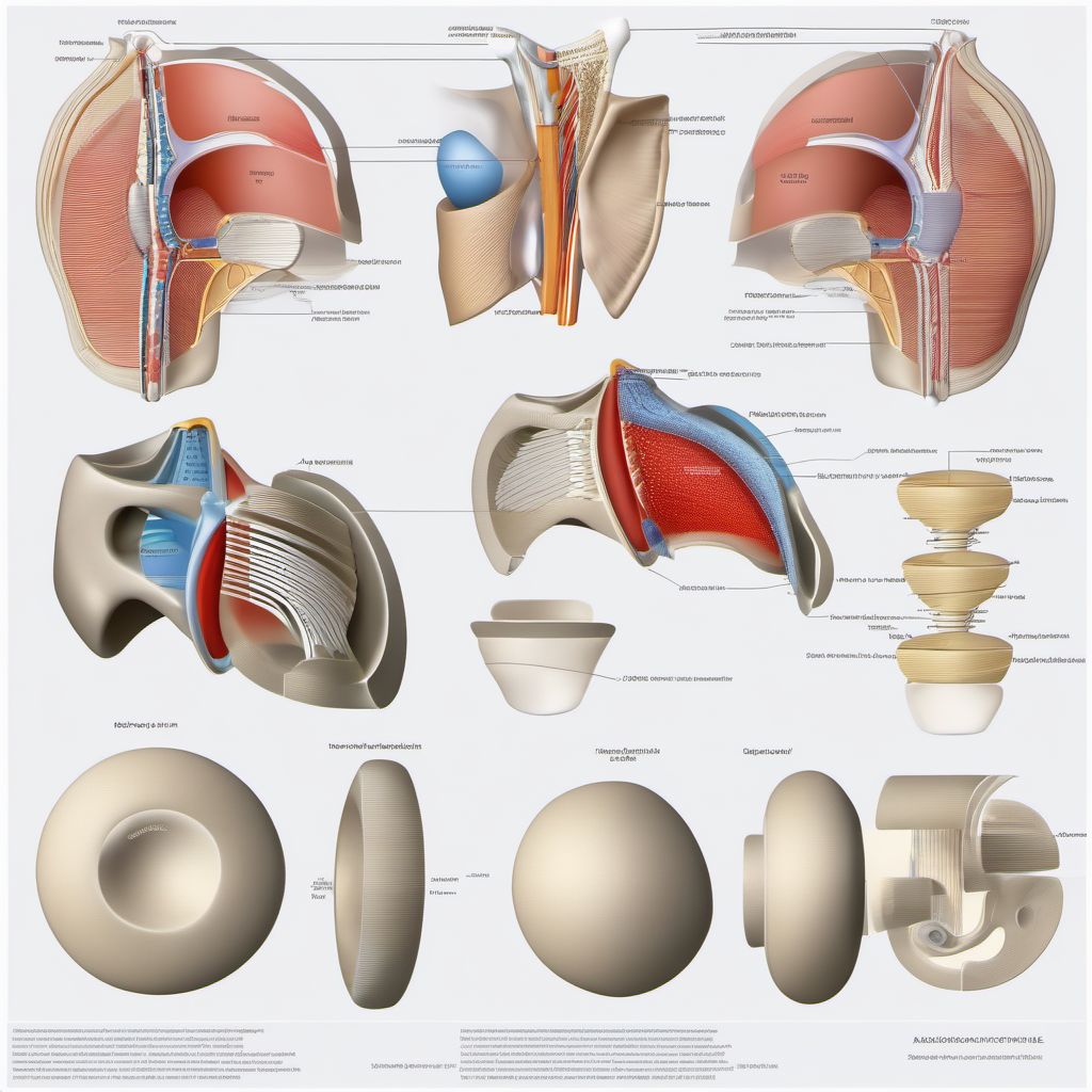 Subluxation and dislocation of unspecified parts of shoulder girdle digital illustration