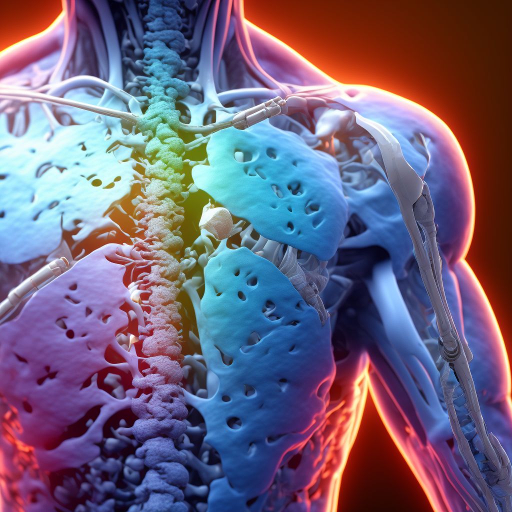 Unspecified subluxation of left ulnohumeral joint digital illustration