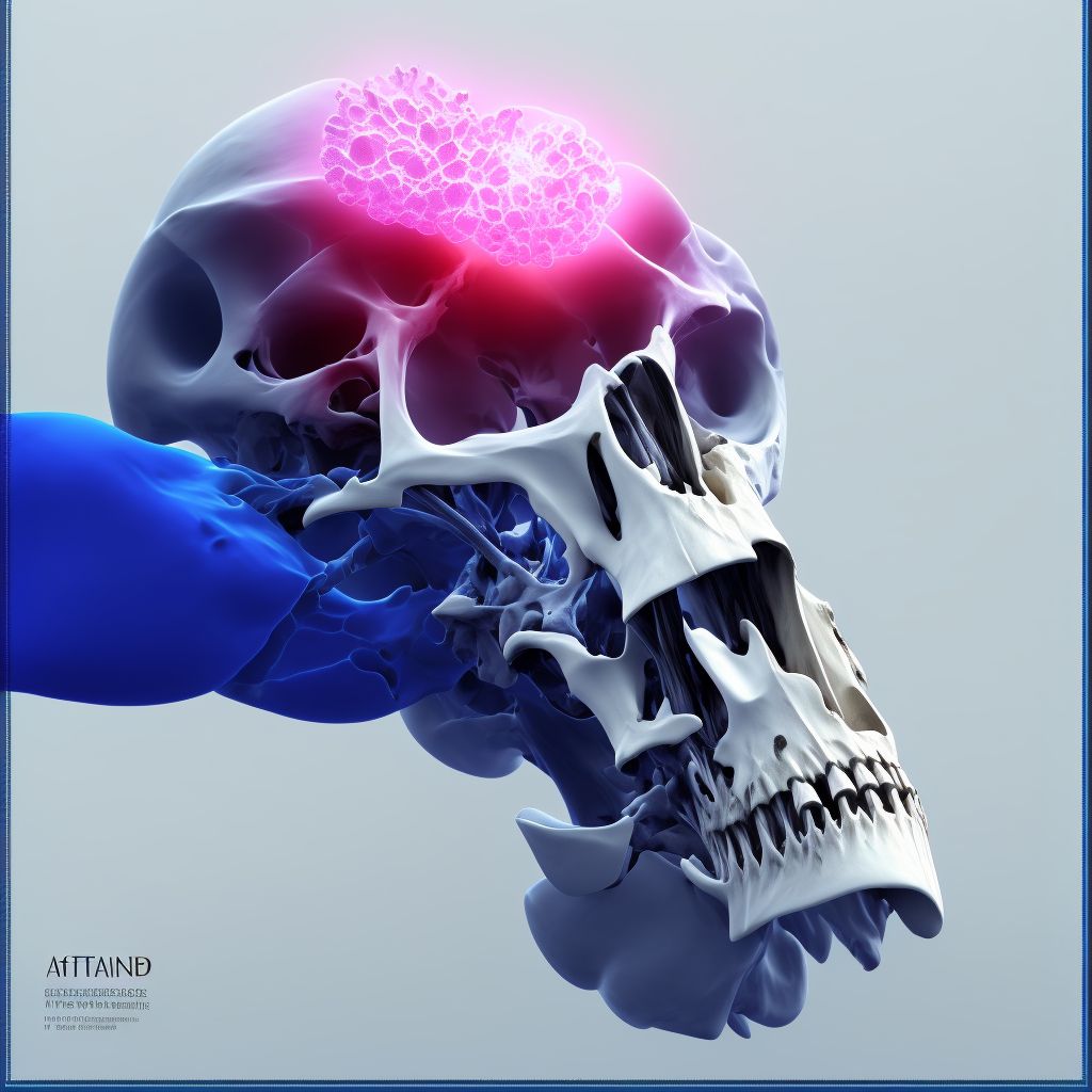 Other fracture of second metacarpal bone, right hand digital illustration