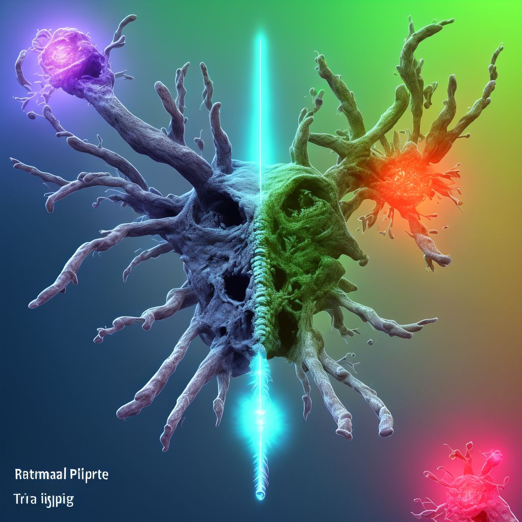 Traumatic rupture of volar plate of finger at metacarpophalangeal and interphalangeal joint digital illustration