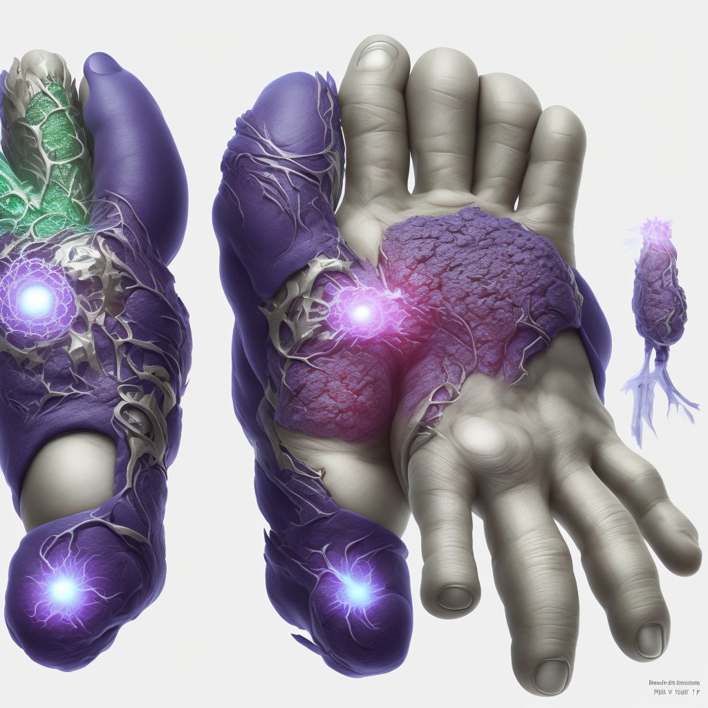 Other injury of flexor muscle, fascia and tendon of right index finger at wrist and hand level digital illustration