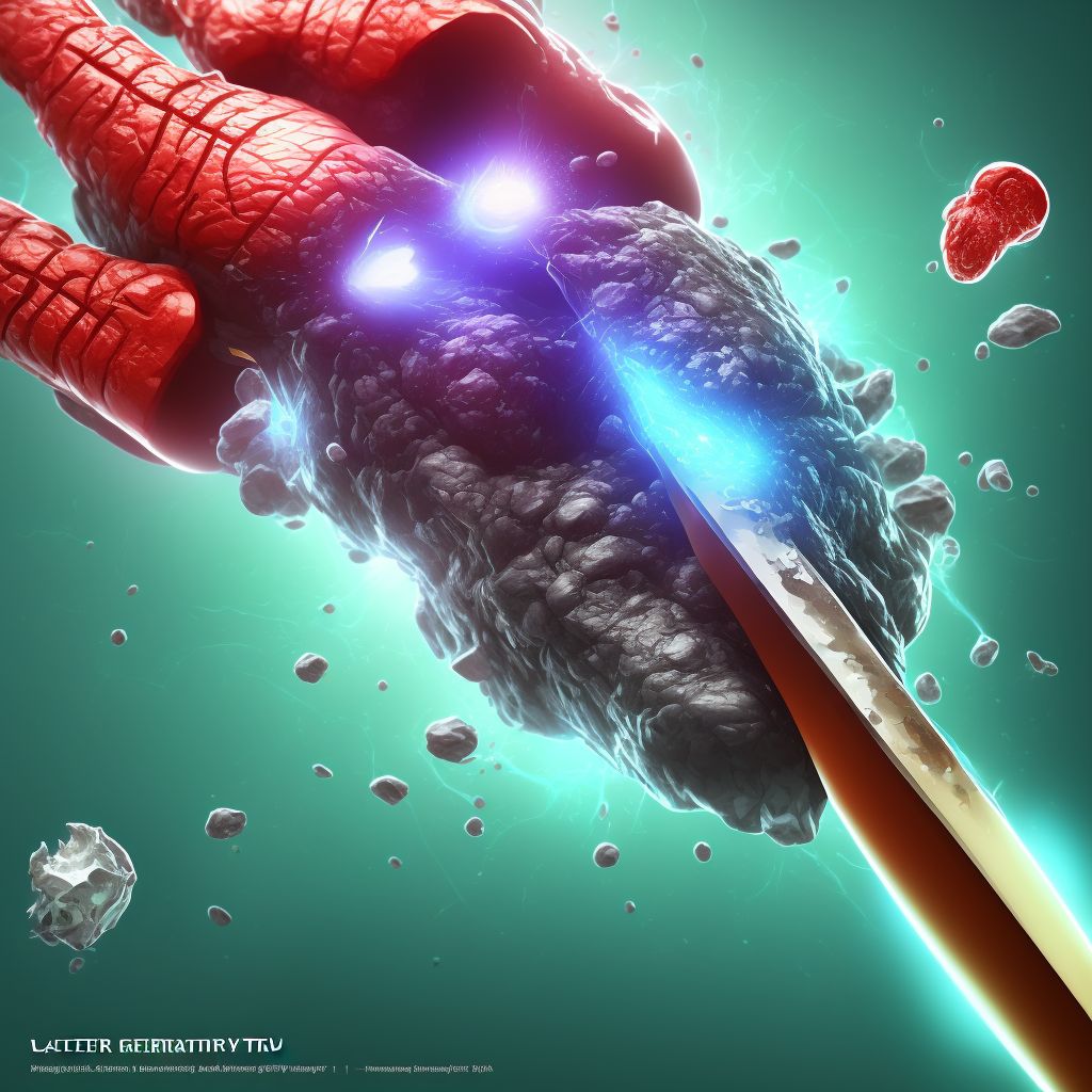Laceration with foreign body of right great toe without damage to nail digital illustration