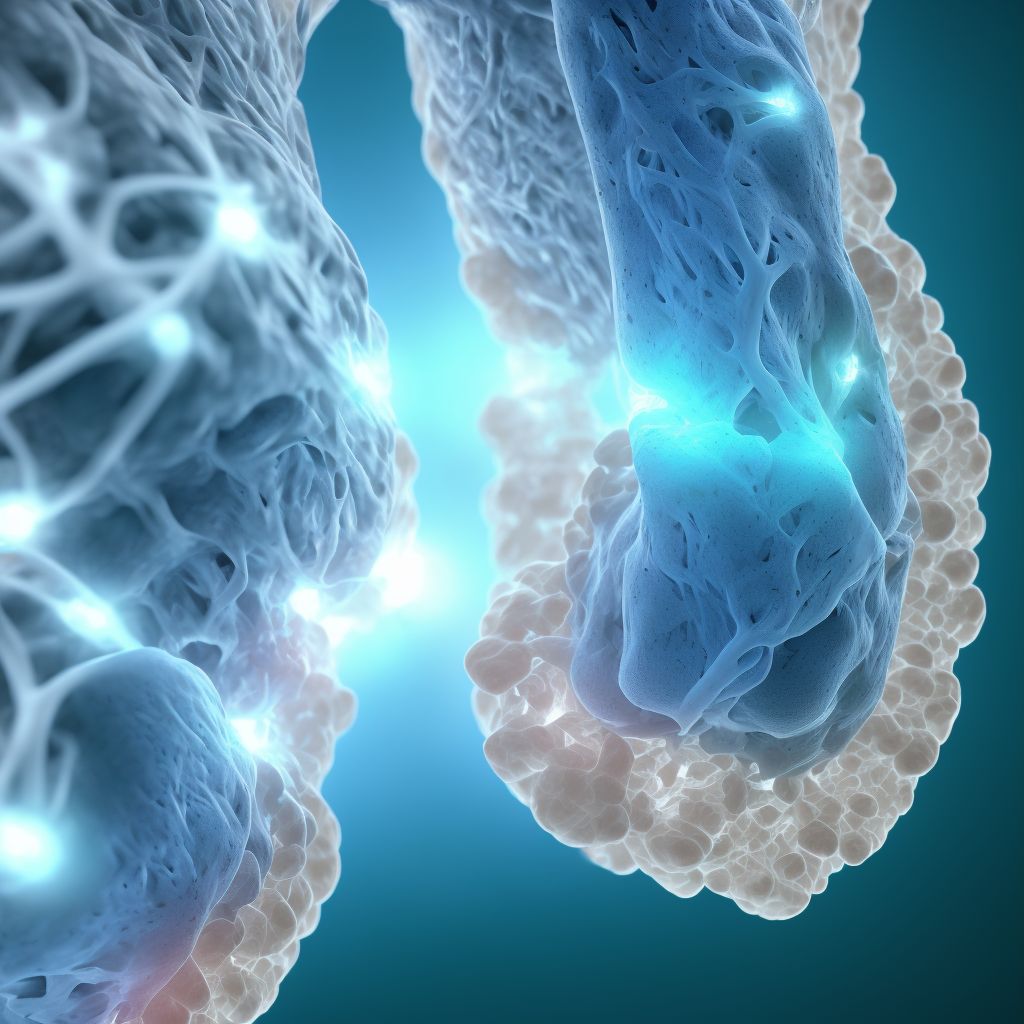 Sprain of calcaneofibular ligament digital illustration