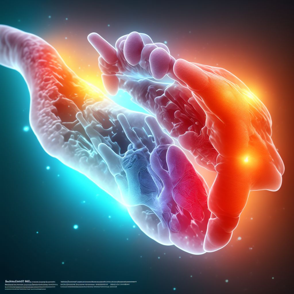 Sprain of interphalangeal joint of left great toe digital illustration