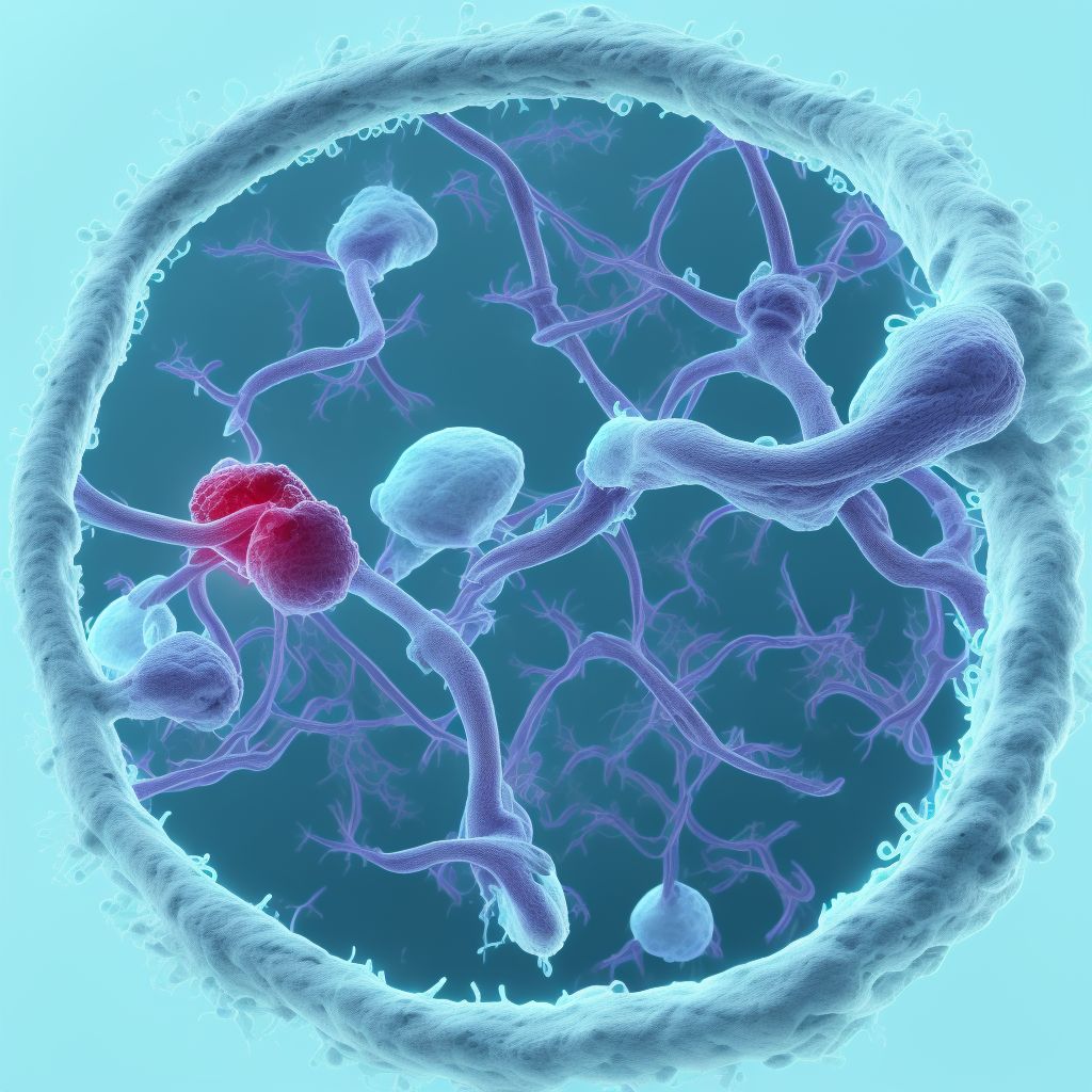 Unspecified injury of other blood vessels at ankle and foot level digital illustration