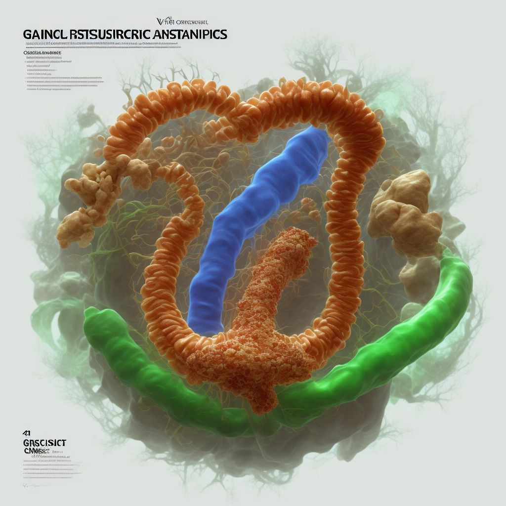 Gastric contents in trachea causing asphyxiation digital illustration