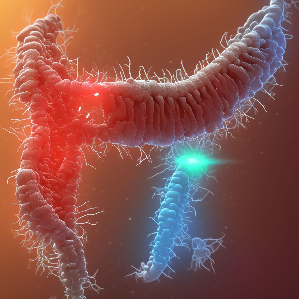 Gastric contents in trachea causing other injury digital illustration