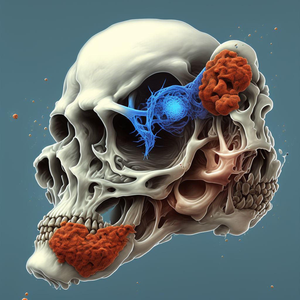 Corrosion of first degree of left ear [any part, except ear drum] digital illustration