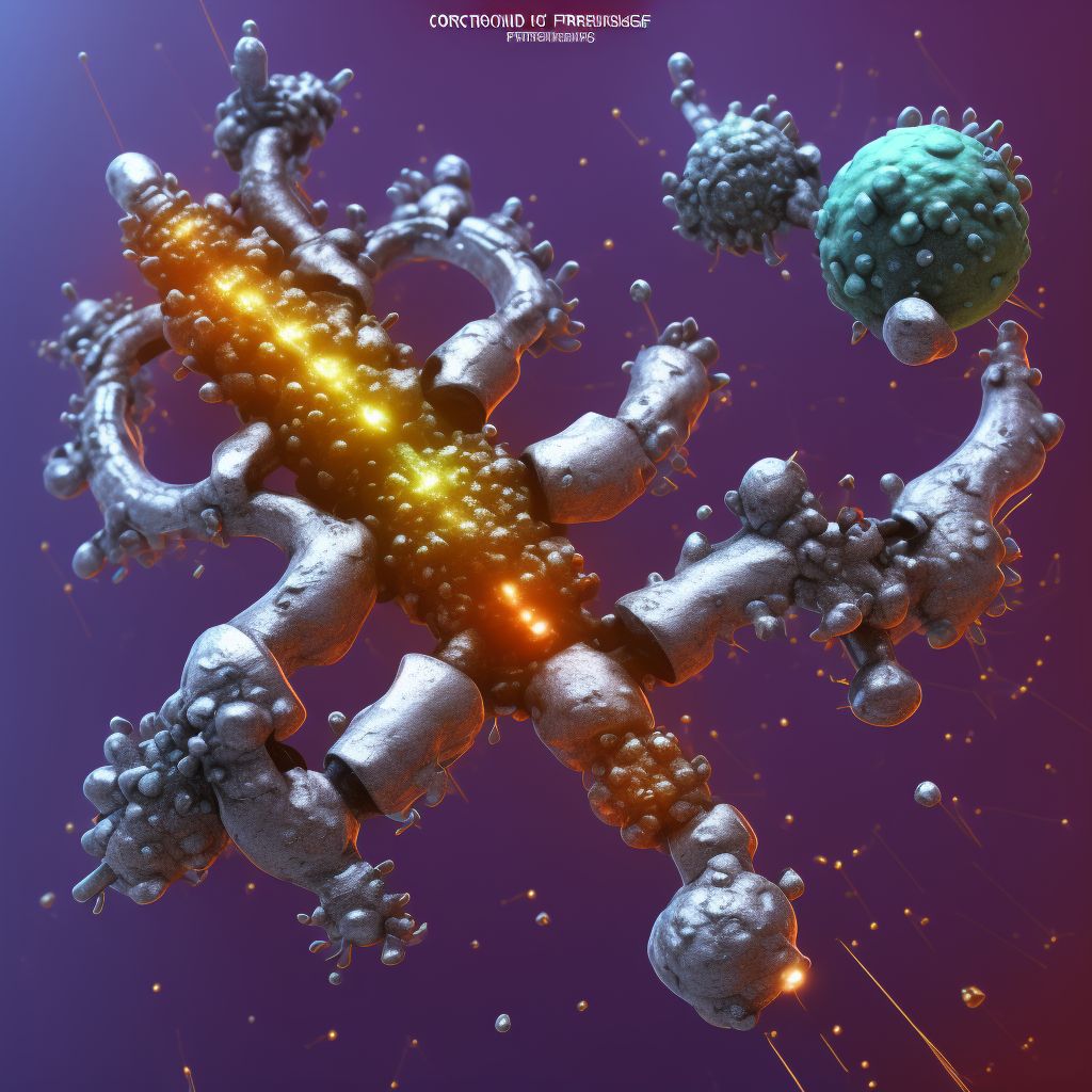 Corrosion of first degree of male genital region digital illustration