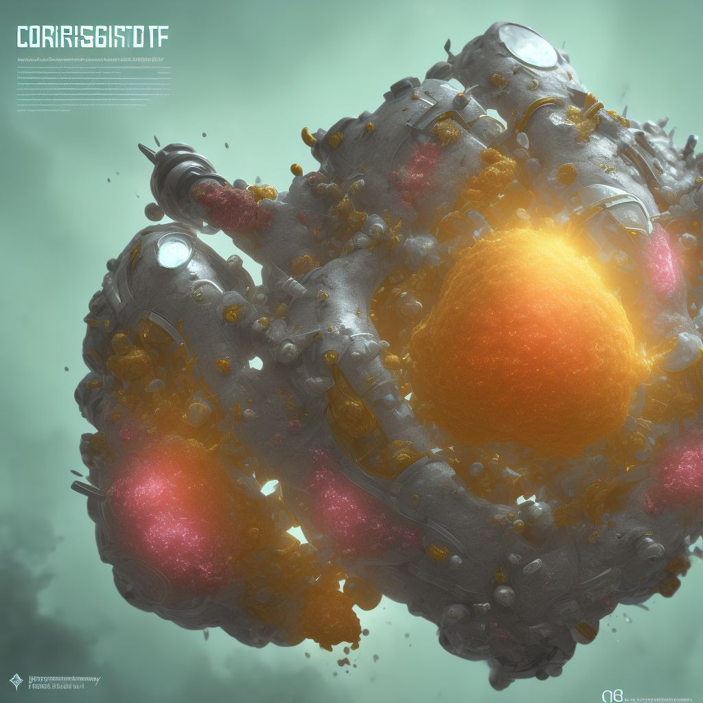 Corrosion of first degree of female genital region digital illustration