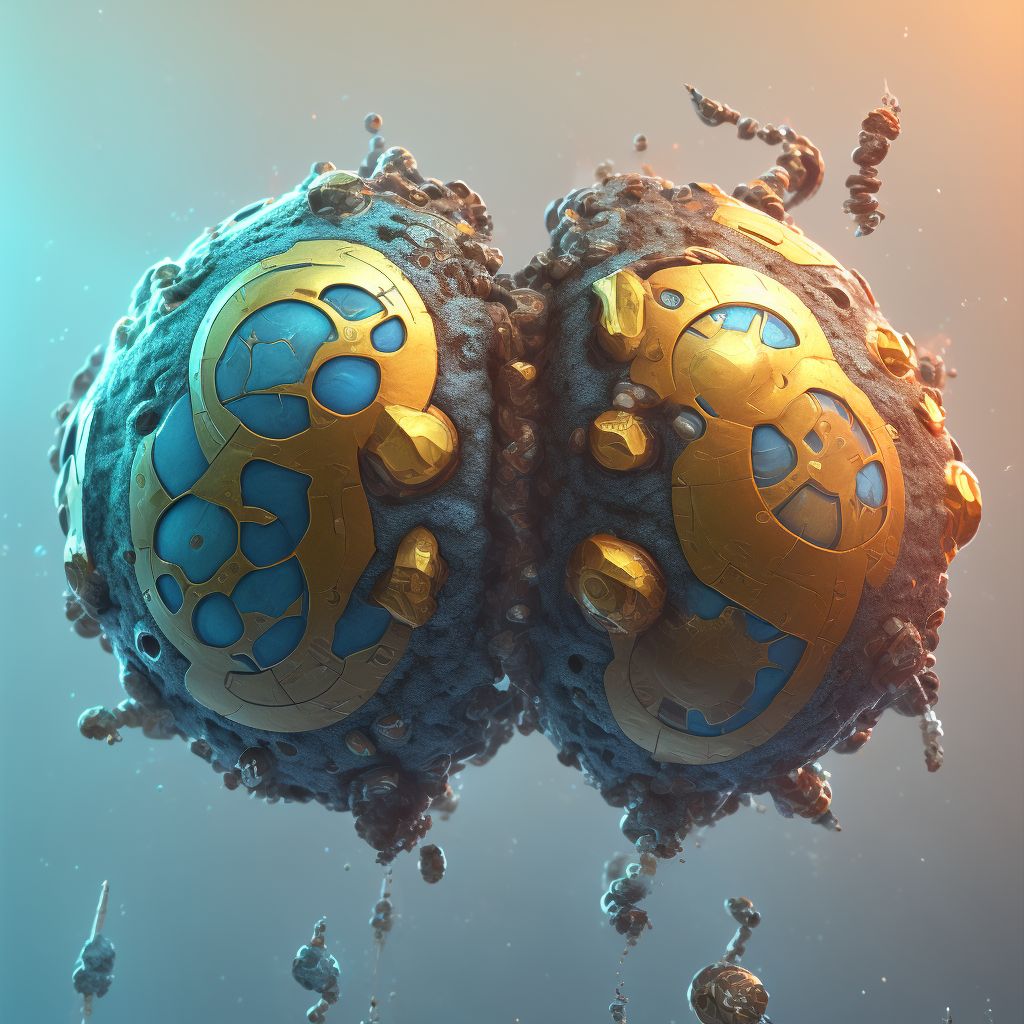 Corrosion of second degree of buttock digital illustration