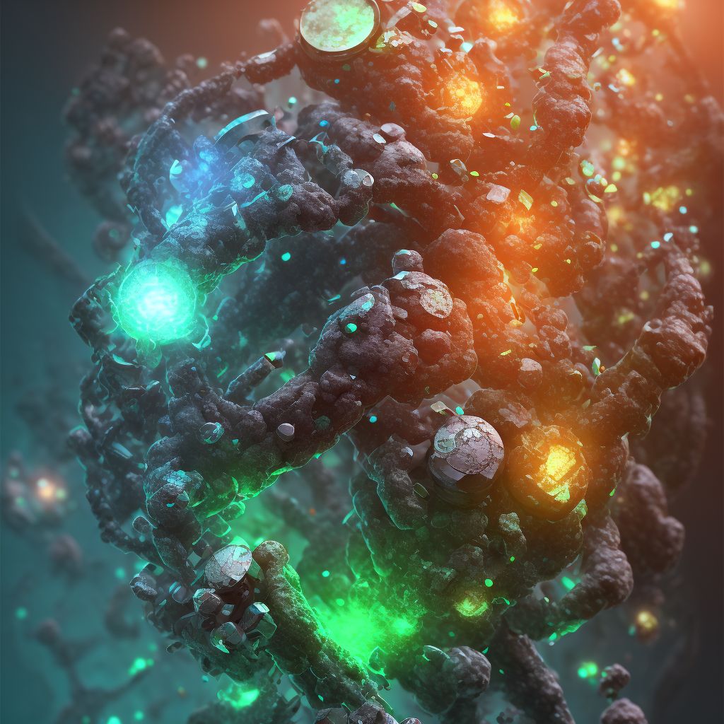 Corrosion of unspecified degree of right forearm digital illustration