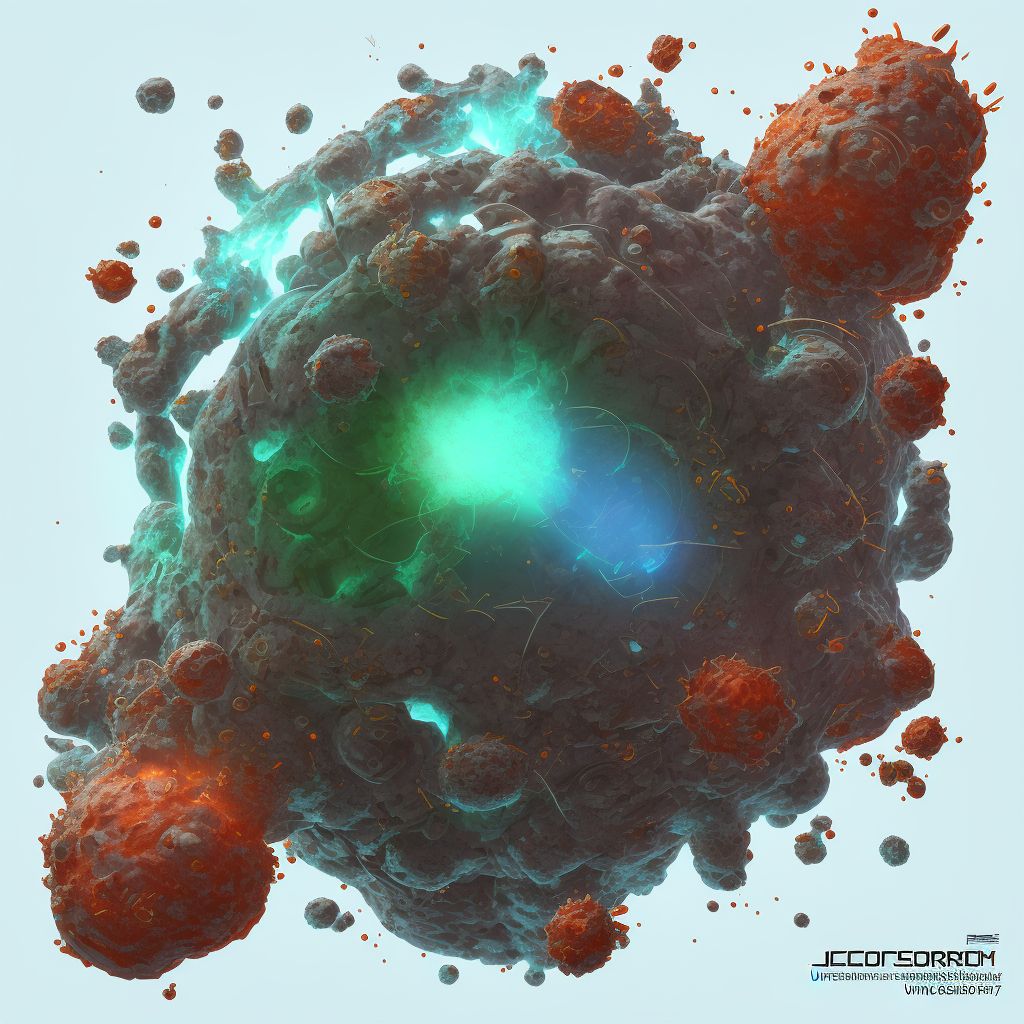 Corrosion of second degree of unspecified forearm digital illustration