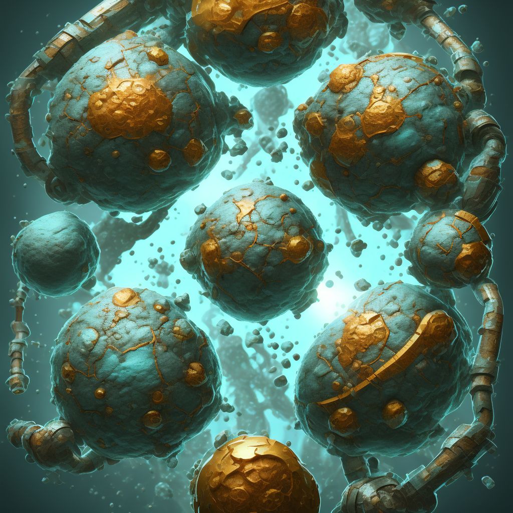 Corrosion of second degree of unspecified shoulder digital illustration