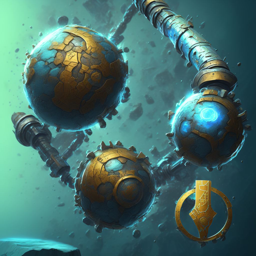 Corrosion of third degree of right forearm digital illustration