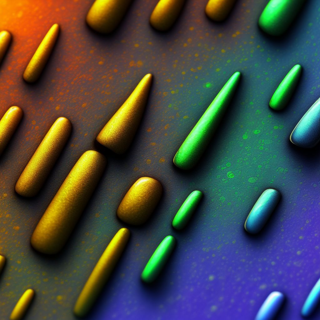 Corrosion of unspecified degree of unspecified single finger (nail) except thumb digital illustration