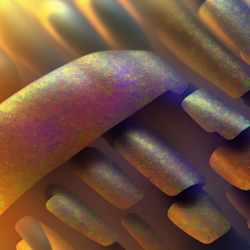 Corrosion of unspecified degree of multiple fingers (nail), including thumb digital illustration