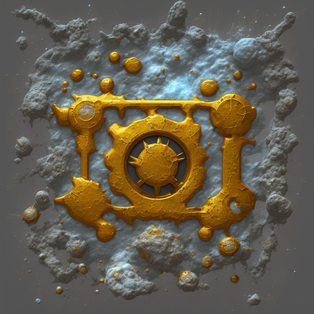 Corrosion of first degree of right hand, unspecified site digital illustration