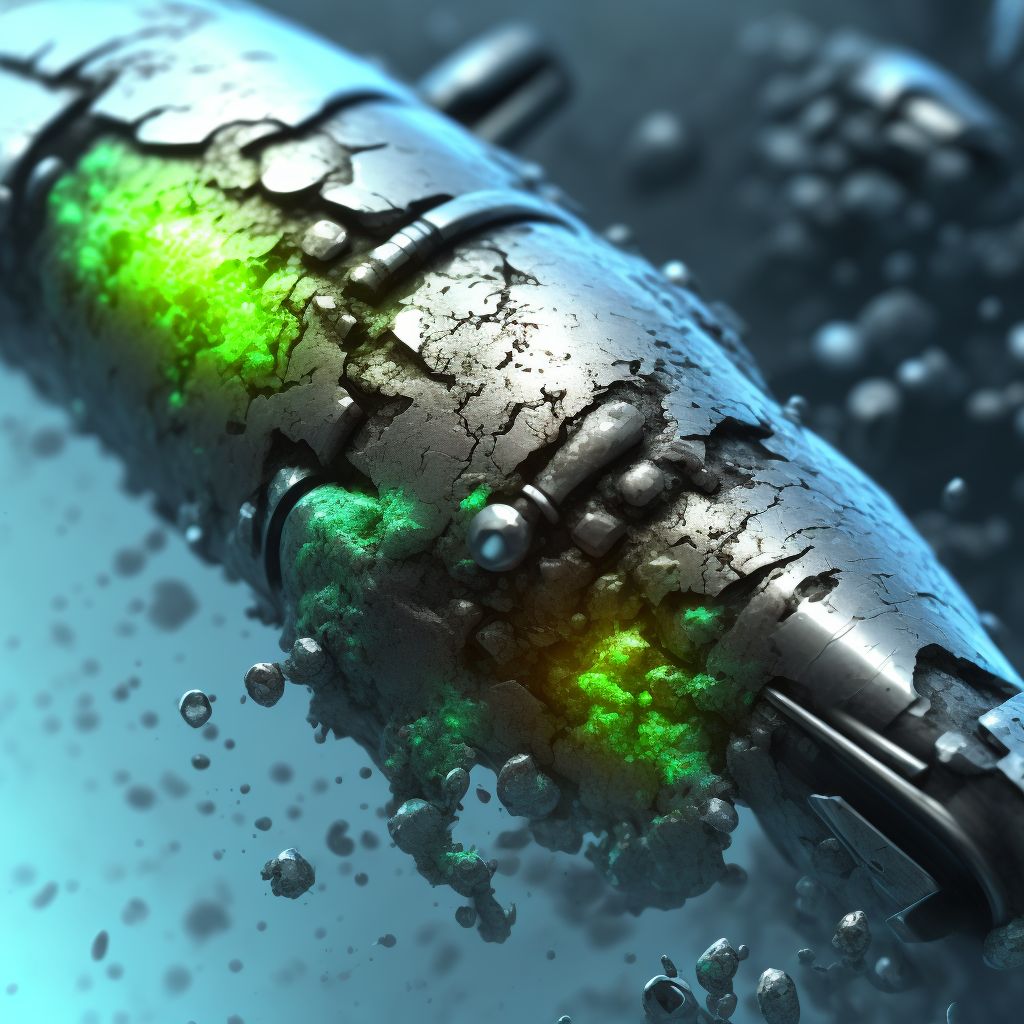 Corrosion of second degree of unspecified single finger (nail) except thumb digital illustration