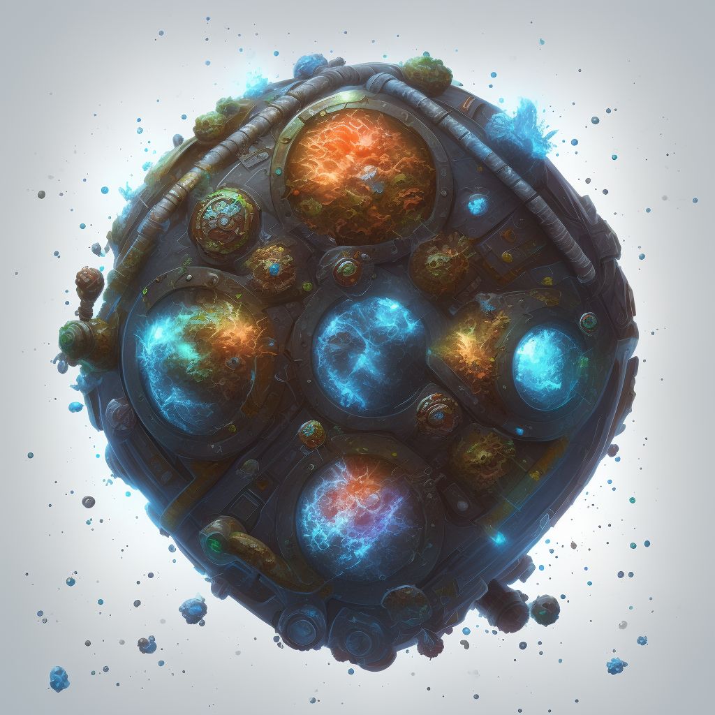 Corrosion of second degree of wrist digital illustration