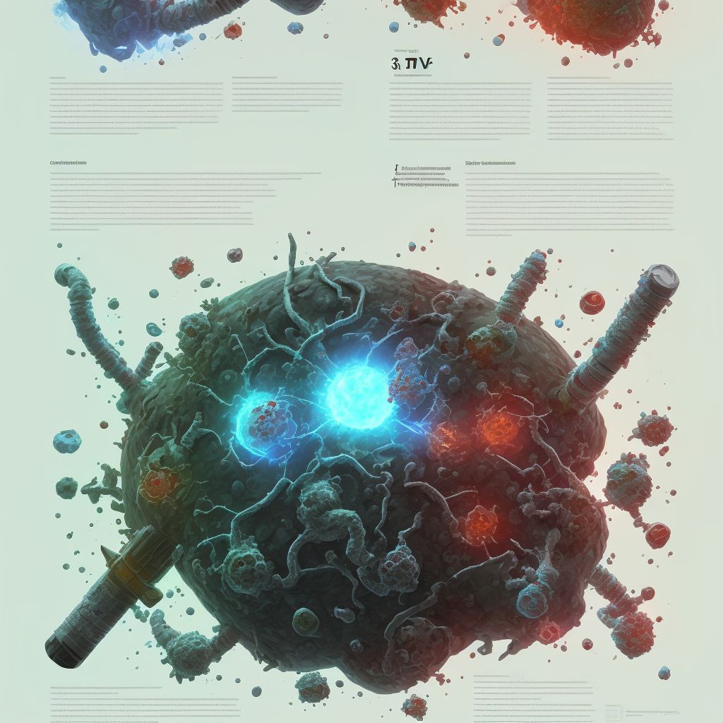 Corrosion of third degree of back of left hand digital illustration