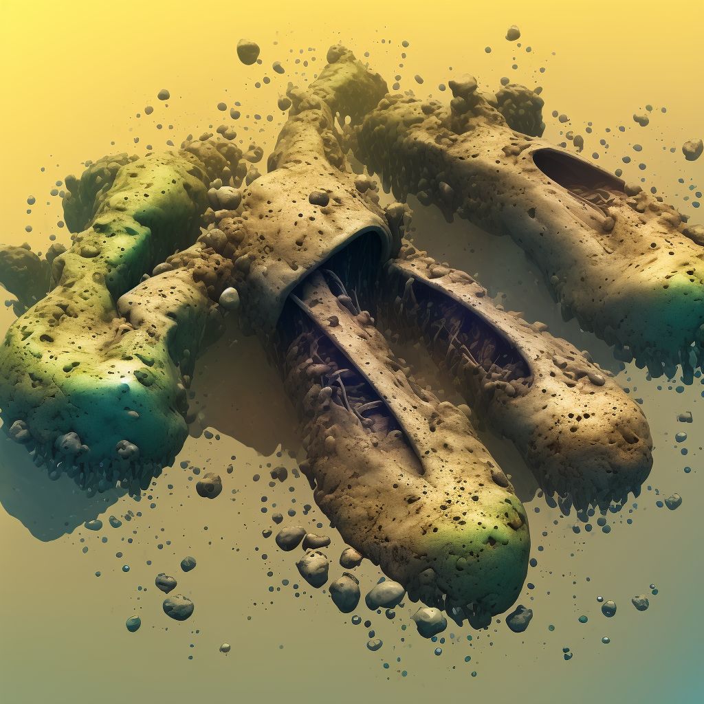 Corrosion of second degree of unspecified site of right lower limb, except ankle and foot digital illustration