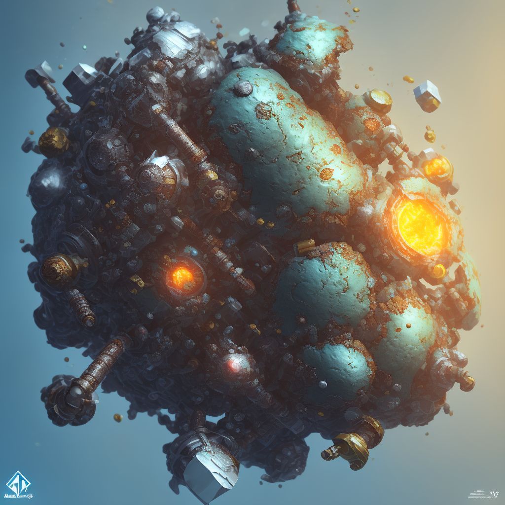 Corrosion of second degree of unspecified thigh digital illustration