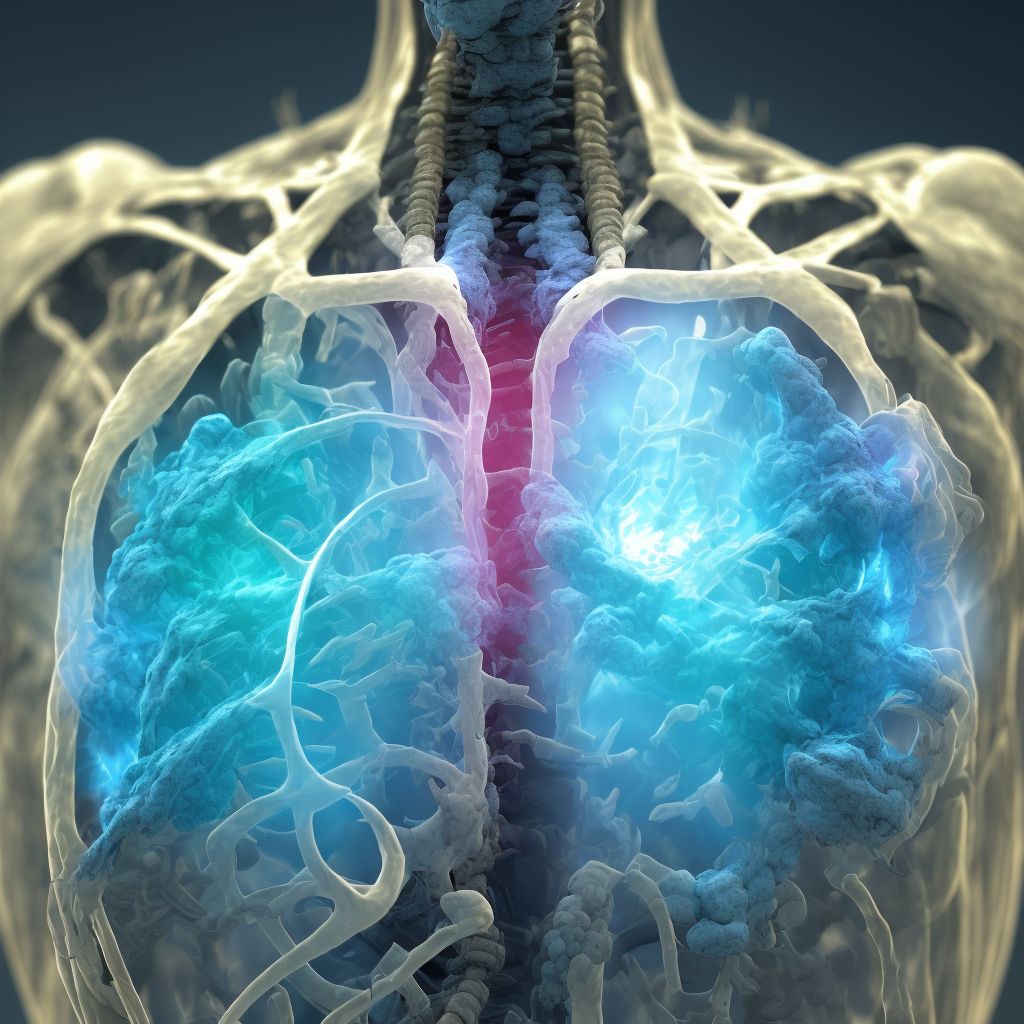 Burn and corrosion of other internal organs digital illustration
